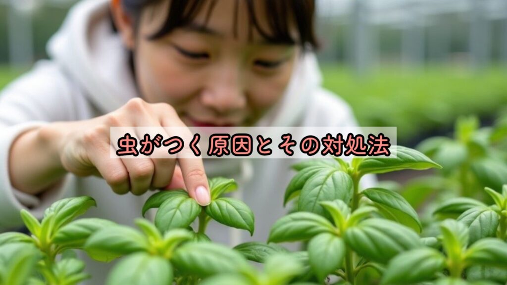 虫がつく原因とその対処法