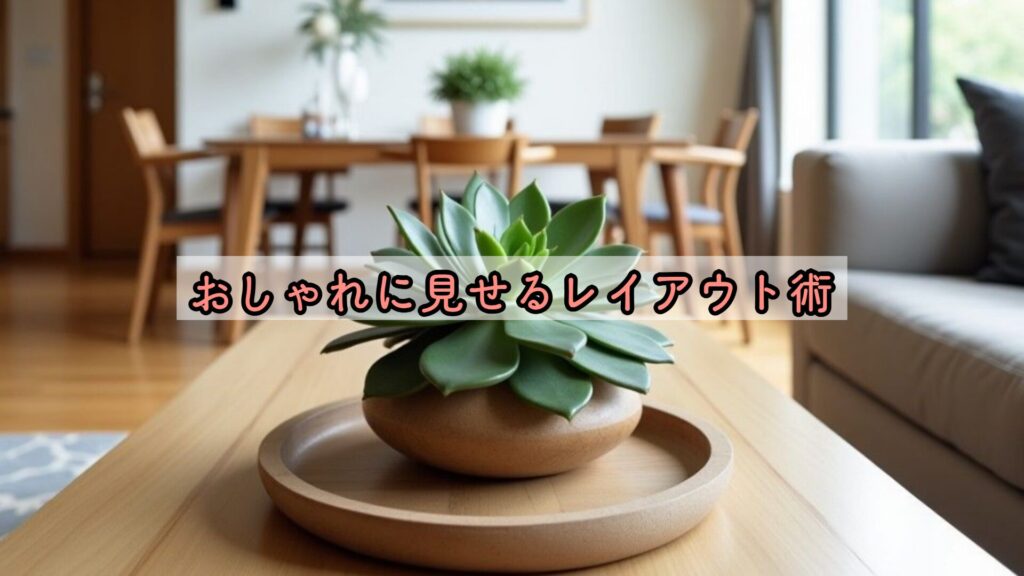 おしゃれに見せるレイアウト術