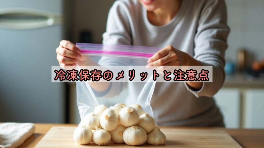 冷凍保存のメリットと注意点