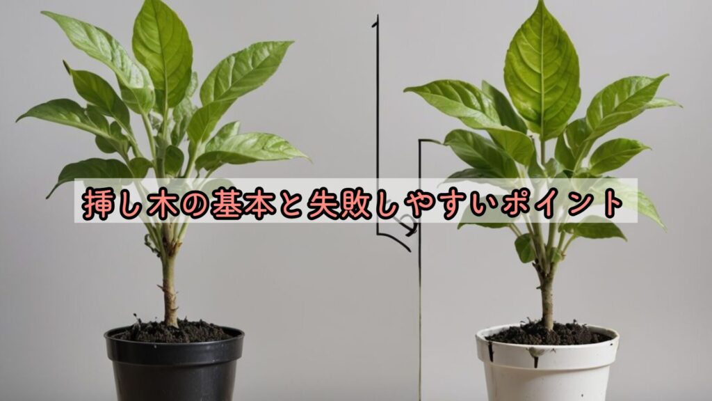 挿し木の基本と失敗しやすいポイント