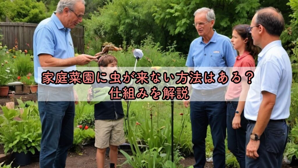 家庭菜園に虫が来ない方法はある？仕組みを解説