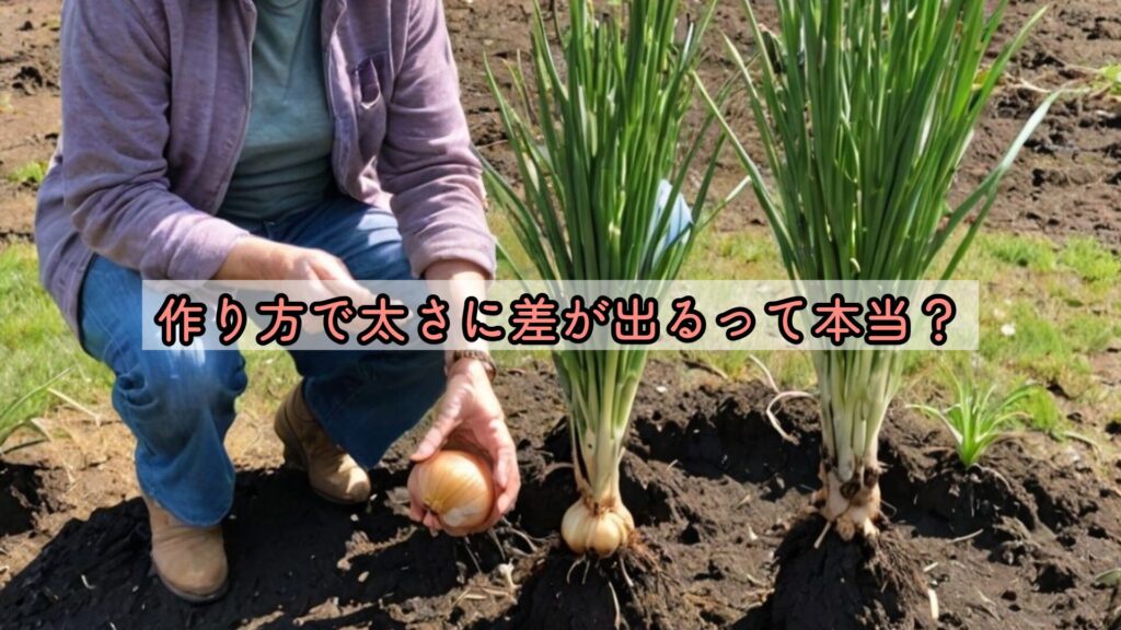 作り方で太さに差が出るって本当？