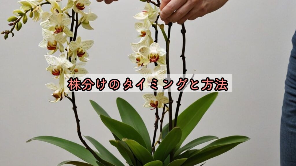 株分けのタイミングと方法